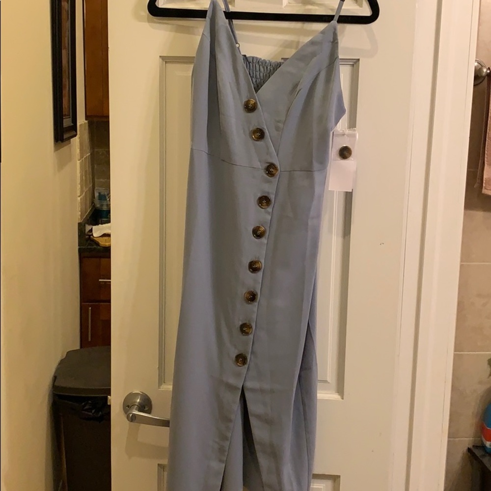 Mint limit light blue dress